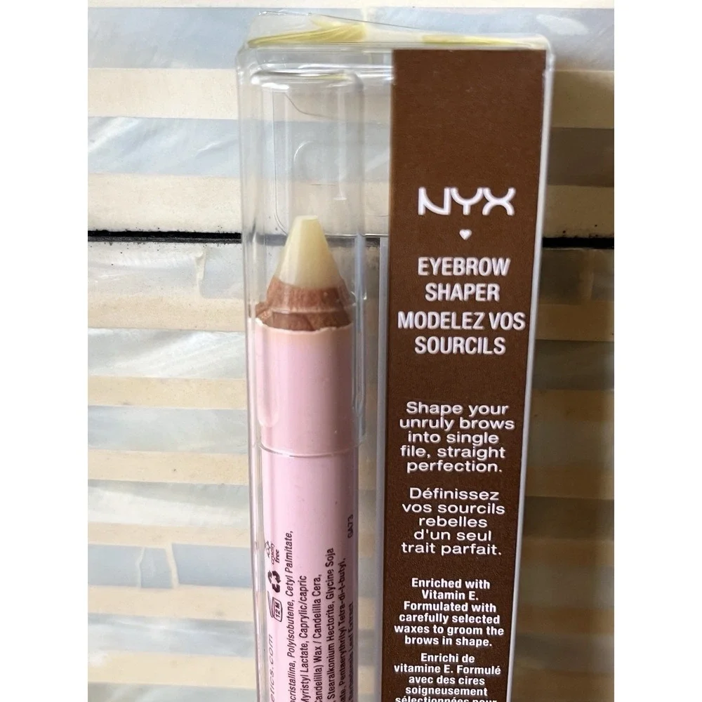 NYX Eyebrow Shaper Wax Pencil EBS01 Precise Brow Shaping NEW in Package Germany